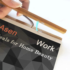 Posteraufhänger aus Holz