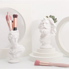 Antike Büste Keramikvase