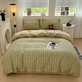 Vintage Patches Cottagecore Bettwäsche-Set