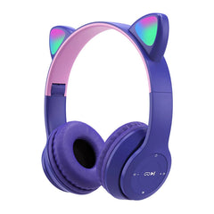 Casque Kawaii avec oreilles de chat