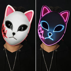 Masque de chat animé