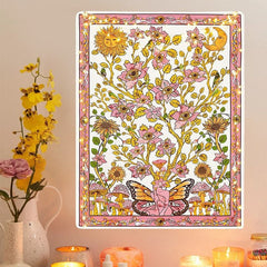 Wandteppich „Schmetterlingsgöttin“