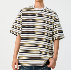 Color Clash Stripes Tee