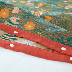 Rural Flower Pattern Pillowcases Pillow Covers (2PCS)