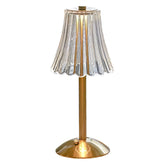 Coquette Mini-Tischlampe aus Messing