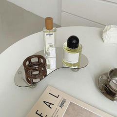 Plateau à parfum irrégulier en acrylique