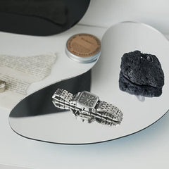 Plateau à parfum irrégulier en acrylique