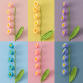 Fleurs de cloche au crochet