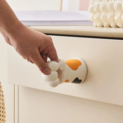 Joli vase mural en forme de patte de chat