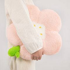 Coussin décoratif à motif de fleurs mignonnes