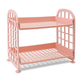 Kawaii Zweistöckiges Schreibtischregal