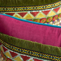 Suede Pillow Case Sequins Pillow Covers