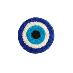 Dessous de verre brodé Evil Eye