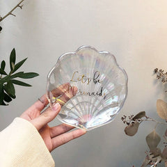 Schmucktablett mit Meerjungfrauen-Feenmuschel