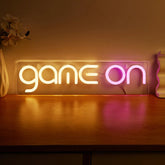 Panneau néon LED Game On Wall