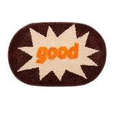 Bon tapis d'appoint touffeté moelleux