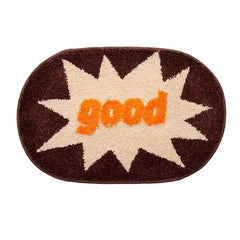 Bon tapis d'appoint touffeté moelleux