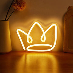 Enseigne au néon LED Princess Crown