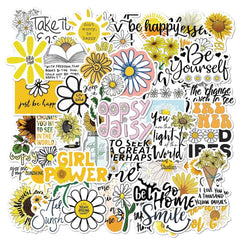 Happy Daisies Stickerpaket