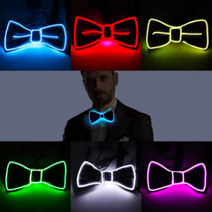 Glowing Bow Tie For A Dance Party