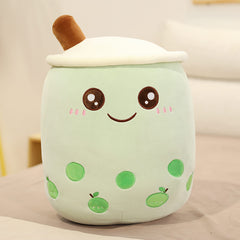 Peluche Kawaii au thé aux perles de matcha