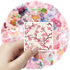 Pack d'autocollants Sakura Kawaii
