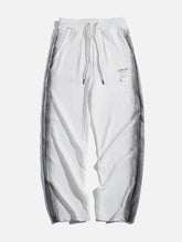 Jogginghose mit verwischten Kontrastfarben