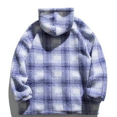 Contrast Panel Hood Winter Coat