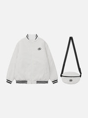 Abnehmbare Tasche Waffeln Wintermantel