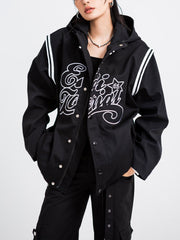 Manteau d'hiver à cordon de serrage