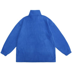 Manteau d'hiver à lettres brodées