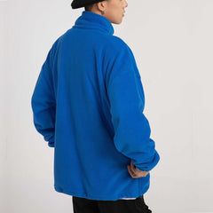 Manteau d'hiver à lettres brodées