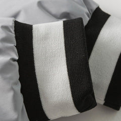 Doudoune à chiffres brodés