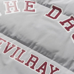 Doudoune à chiffres brodés