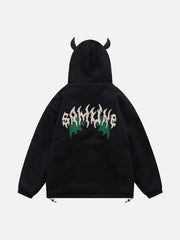 Manteau Sherpa Fire Letter