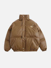 Manteau d'hiver en relief de fleurs