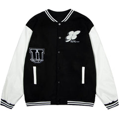 Wintermäntel mit Kleeblatt-Stickerei