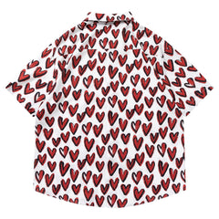 Kurzarmhemd mit Grafik „Full Of Love“