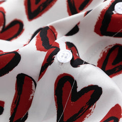 Kurzarmhemd mit Grafik „Full Of Love“