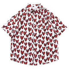 Kurzarmhemd mit Grafik „Full Of Love“