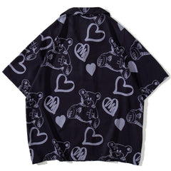 Lustiges Graffiti-Kurzarmshirt