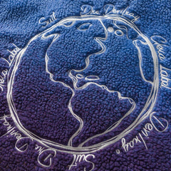 Wintermantel mit Farbverlaufswiedergabe