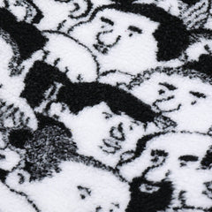 Head Full of Prints Sherpa-Wintermantel