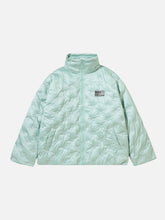 Wintermantel mit Kordelzug und Etikett