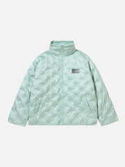 Manteau d'hiver à cordon de serrage étiqueté