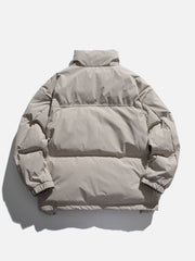 Manteau d'hiver à cordon de serrage étiqueté