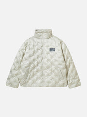 Manteau d'hiver à cordon de serrage étiqueté