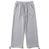 Jogginghose mit Lammfellbeflockung