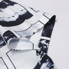 Chemises à manches courtes à coutures paysage