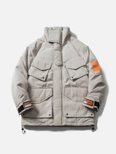 Large Pocket Cargo Winter Coat